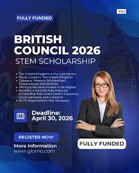 2026 British Council Women in STEM Scholarship/https://recruitmentdoc.com/