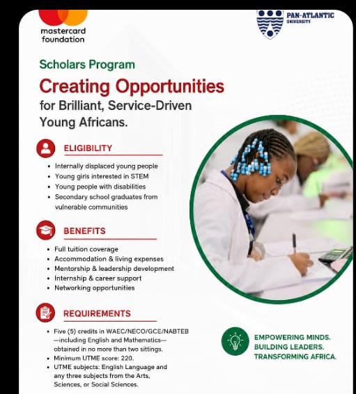 Mastercard Foundation Scholars Program/