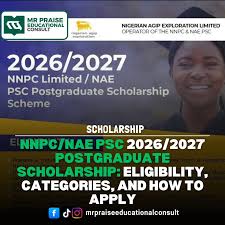 NNPC/NAE PSC Postgraduate Scholarship Scheme/https://recruitmentdoc.com/